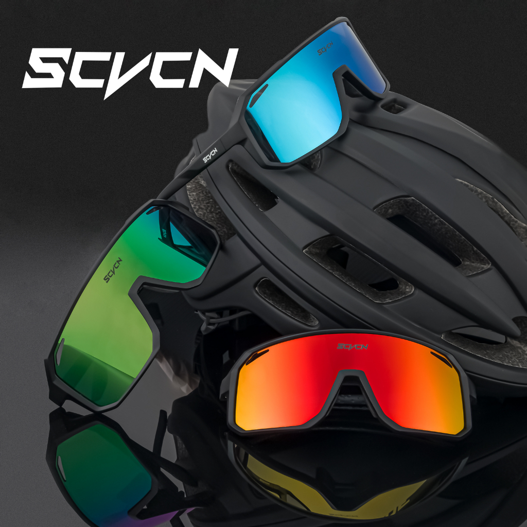 SCVCN new cycling glasses outdoor sports casual cycling sunglasses for men and women UV400