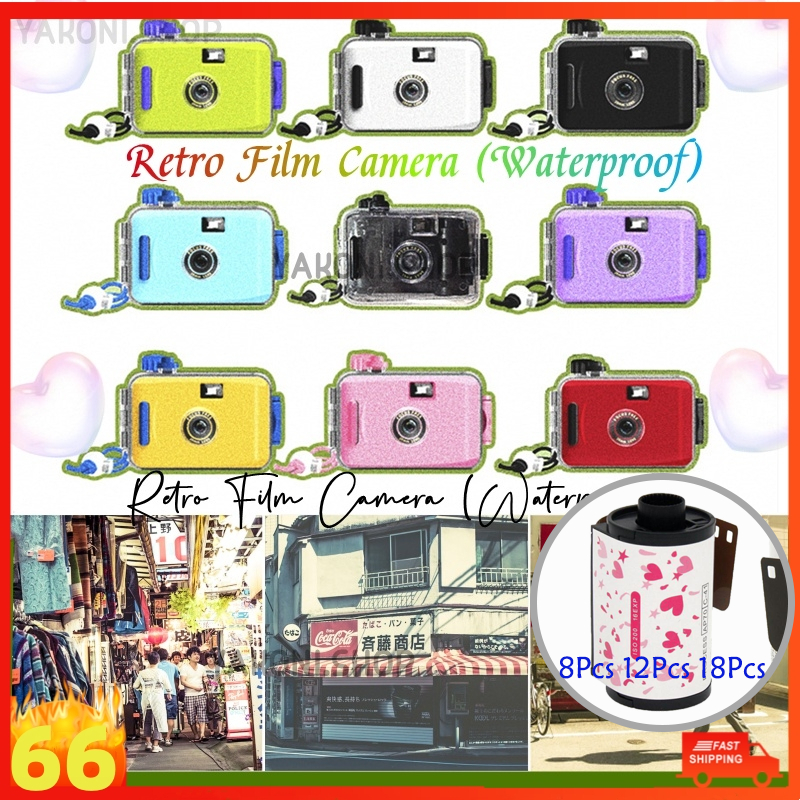 Film Camera Foto Camera LOMO Camera Retro Underwater Waterproof Mini Camera Camera Reusable 35mm Film Camera Kids Gift!!