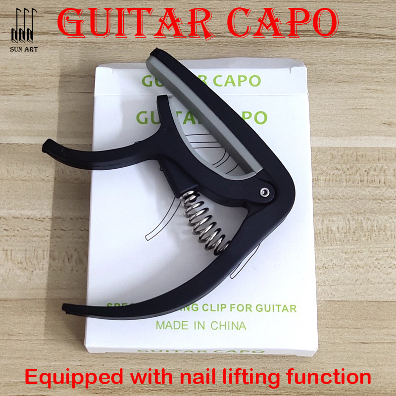 Guitar capo metal spring quick change clamp key acoustic classic musical instrument accessories such as ukulele and bass