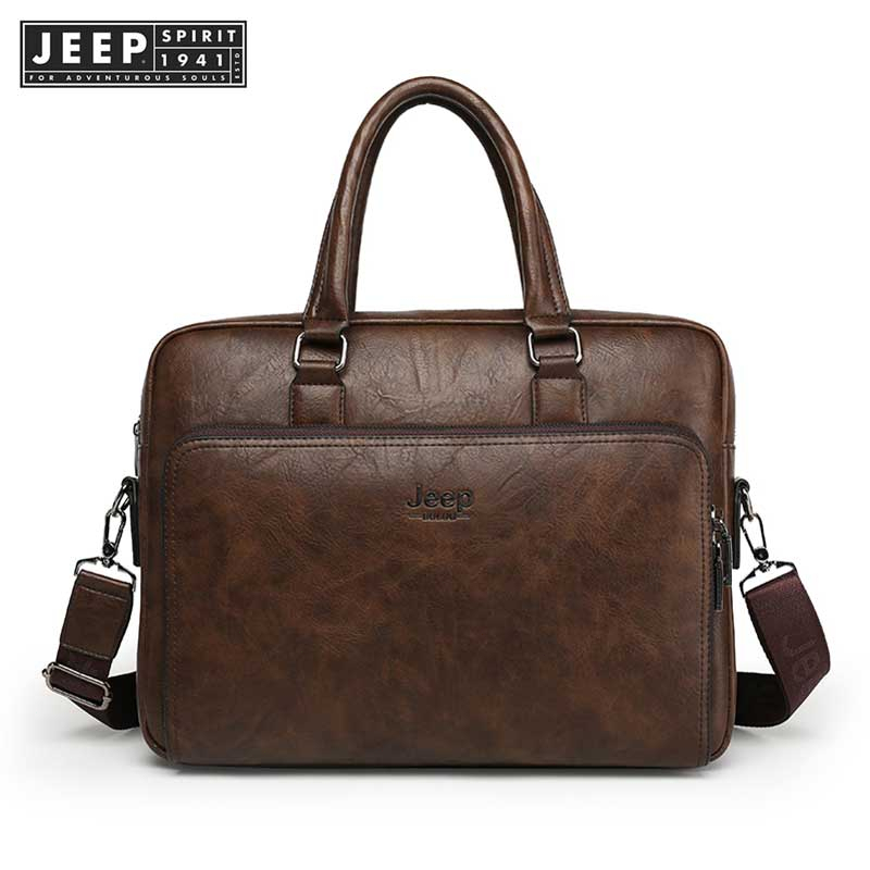 JEEP SPIRIT 1941 ESTD Large Capacity One Crossbody Bag