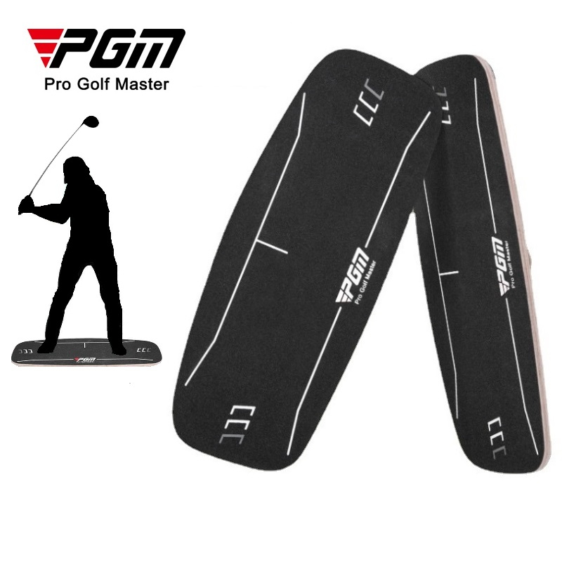 PGM GOLF training aid center of gravity transfer golf swing balance board with sound alert design HL011