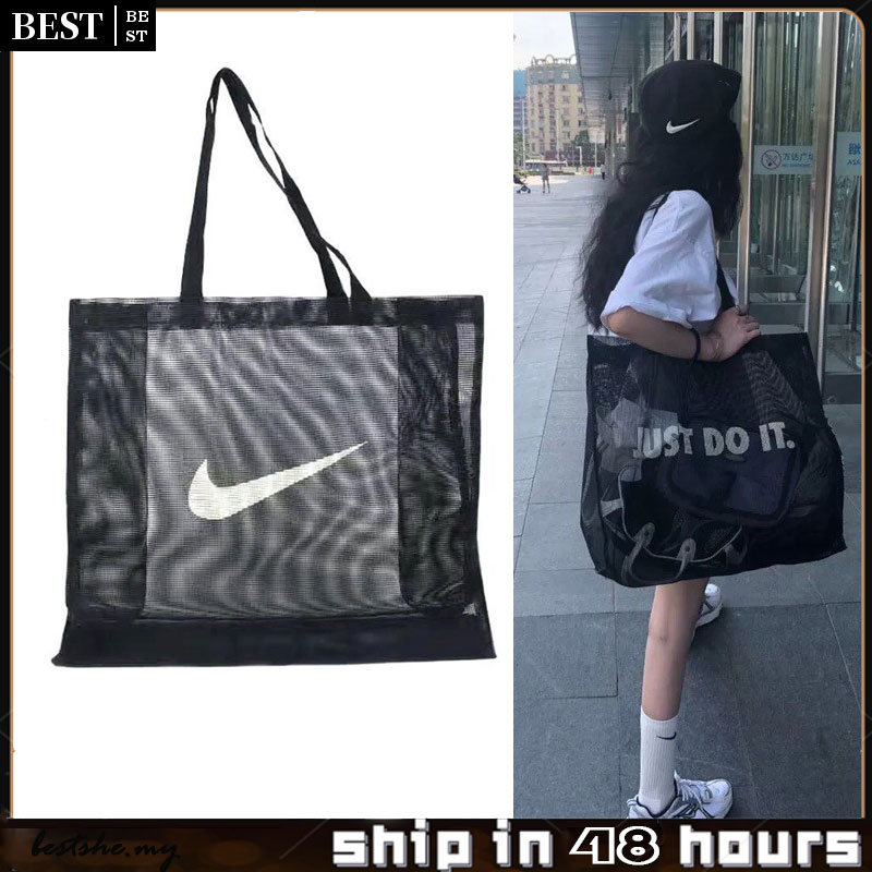 2023 Shopping Bag Recycle Bag Eco Friendly Reusable Big Capacity Women Men Mesh Shopping Bag Sports Outdoor Fashion Handbag Travel Grocery Gym Eco Bag