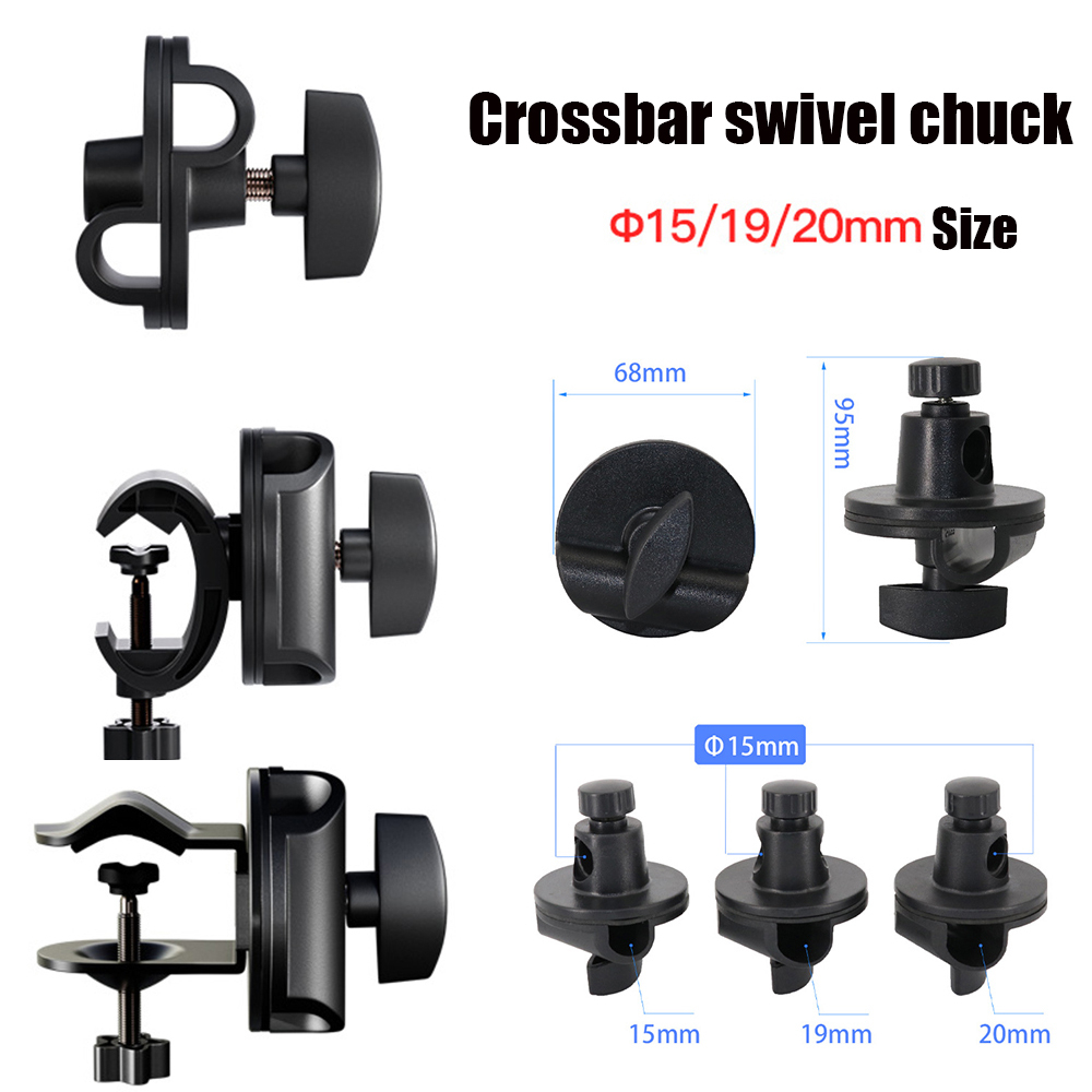 Floor stand cross-clamp plate universal microphone crossbar snap microphone clip fixed live accessories