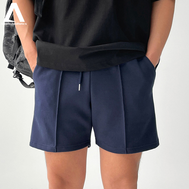 Men's Simple Cotton Shorts Summer Stretch Sports Casual Five-point Shorts Plus Size M-3XL