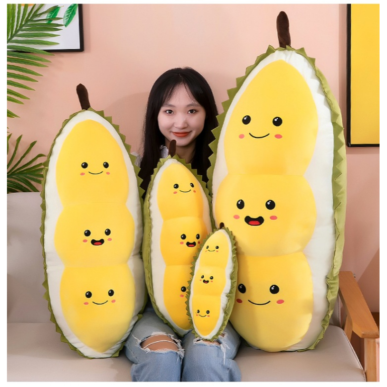 Super soft durian Stuffed toy kawaii durian pillow Plush toy girls festival gift baby gift