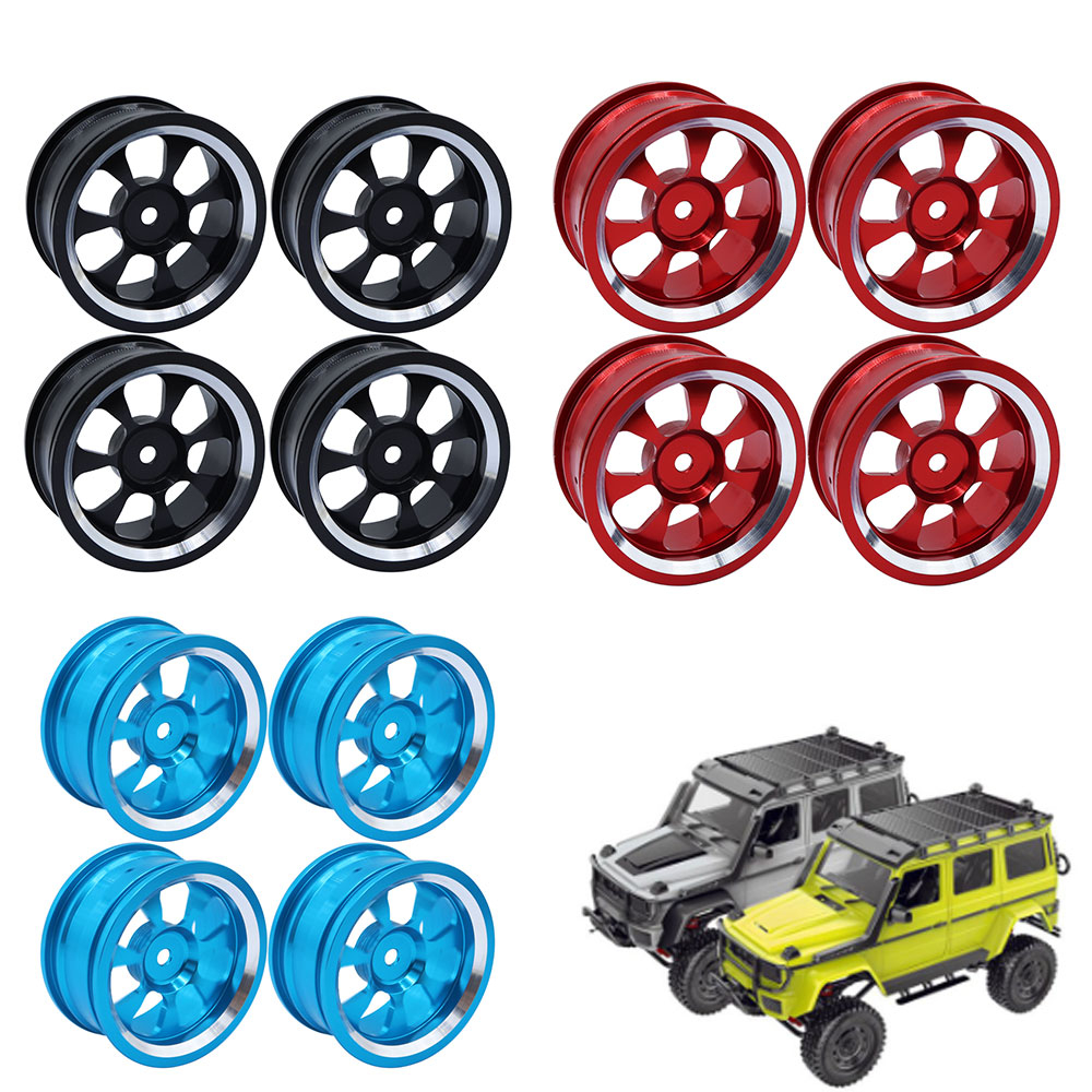 Metal Wheel Hub Rim For MN Car MN86K MN86KS 4WD G500 MN128 Crawler Off Road Truck RC Car Upgrade DIY Spare Parts