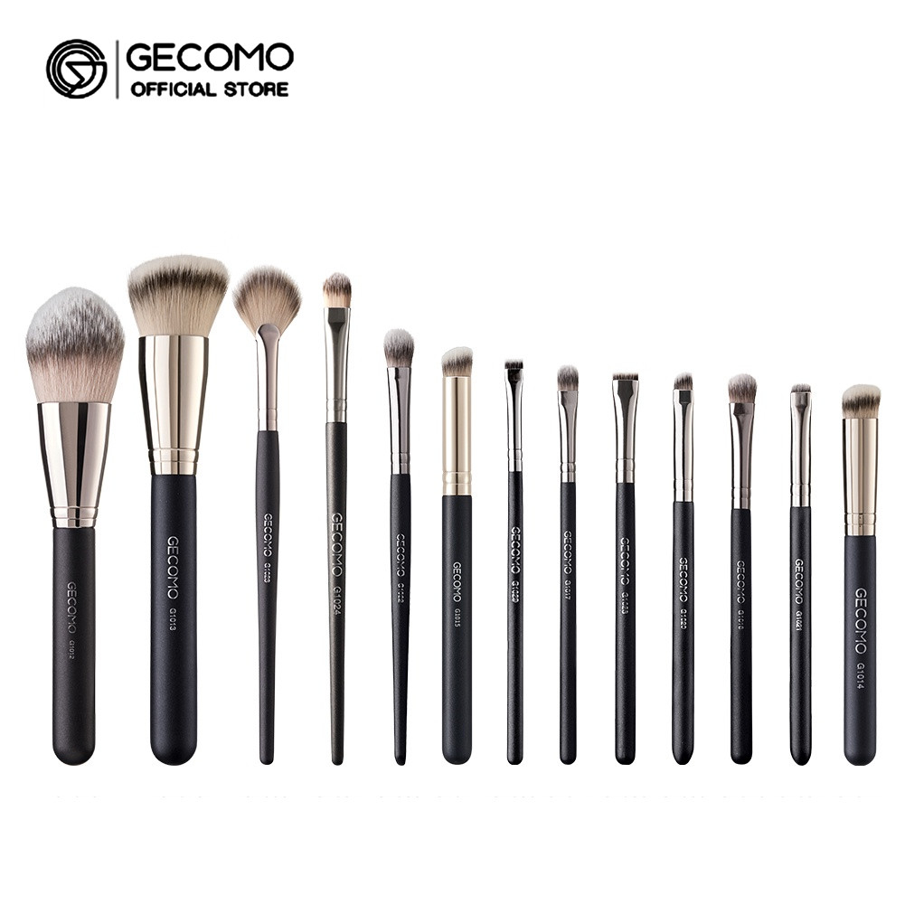 GECOMO Professional Makeup Brushes Foundation Brush Setting Powder Concealer Eyeshadow Brush