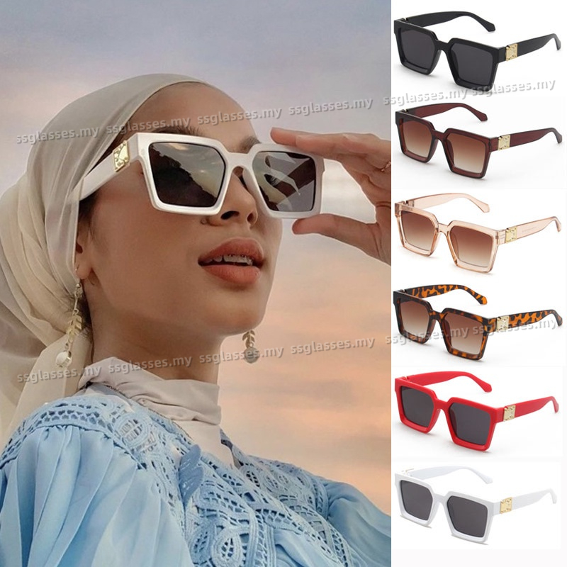 Square Oversized Sunglasses Women Gafas Sun Glasses Lady Ins Goggles Eyepiece Trendy Shades Female Eyewear