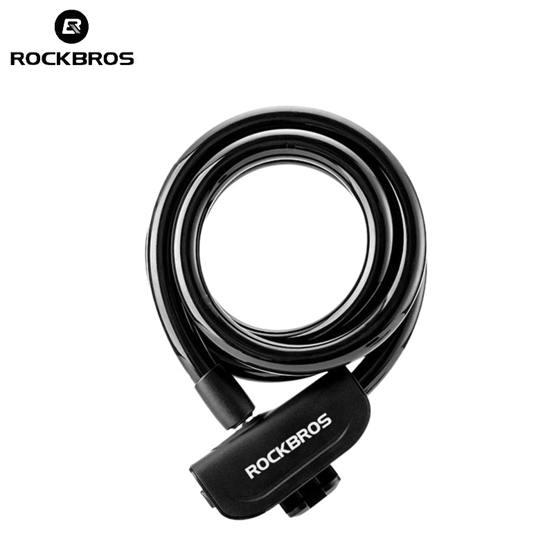 【MY Delivery】ROCKBROS Bike Anti-Theft Security Locker Cable With 2 Keys