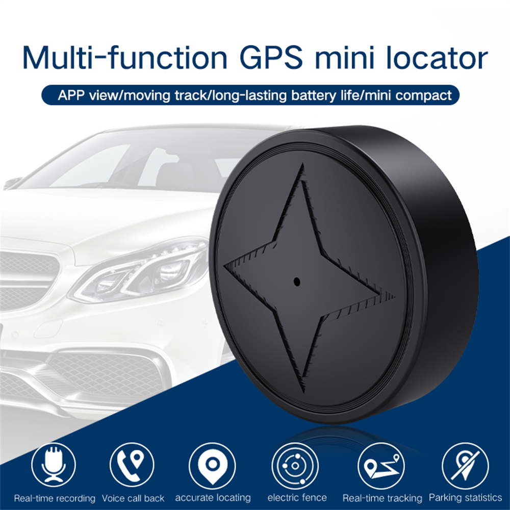 GPS Tracker Strong Magnetic Car Vehicle Tracking Anti-lost Anti-theft Device Mini Portable Precise Positioning GPS Locator