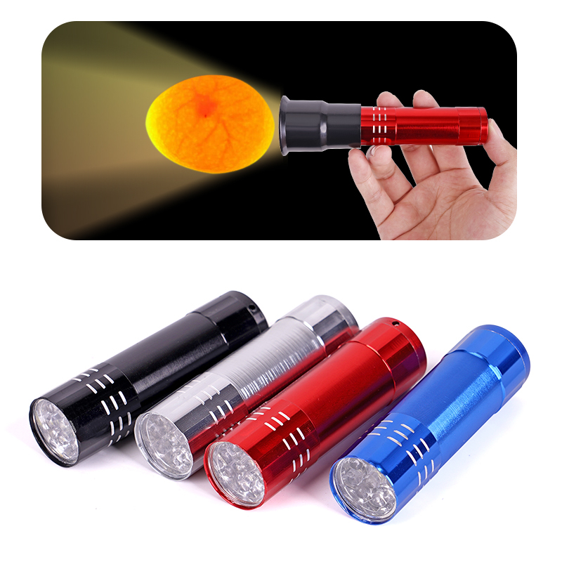 【Ready stock】LED Cold Incubator Tools Egg Tester Flashlight Farming Poultry Equipment Egg Candling Lamp Poultry Incubation Flashlight