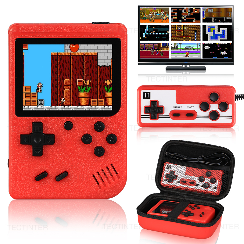 Retro Portable Mini Video Game Console Built-in 500 games AV Output 3.0 Inch LCD Screen FC Handheld Game Player Gameboy