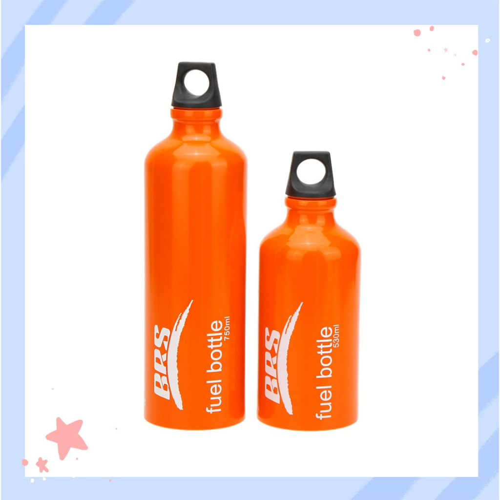 Outdoor Camping Petrol Diesel Kerosene Alcohol Liquid Gas Tank Fuel Storage Bottle 530ml/750ml