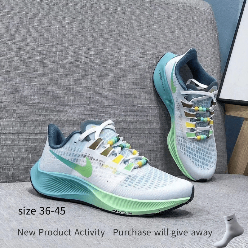 24H Send Soft Sole Cushioning Running Shoes Men's Shoes Air Cushion Running Shoes Women's Shoes Moon Landing Pegasus 38 Couple Mesh Breathable Sports Shoes Hiking Shoes Basketball Shoes kasut sukan