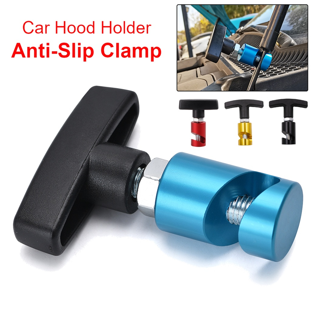 Anti-Slip Safety Clamp Car Hood Holder Gas Strut Fixing Tool Rear Tailgate Lifting Support Rod Prop Stay Clip Stopper Retainer SHOPCYC9165