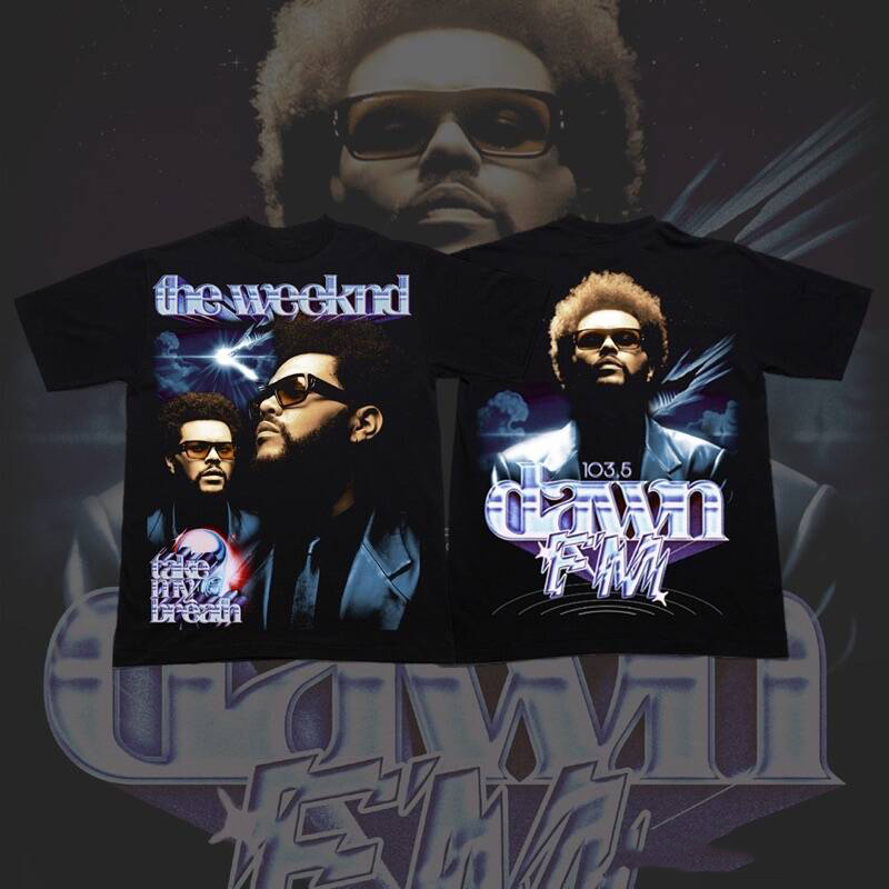 THE WEEKND Singer T shirts S-5XL