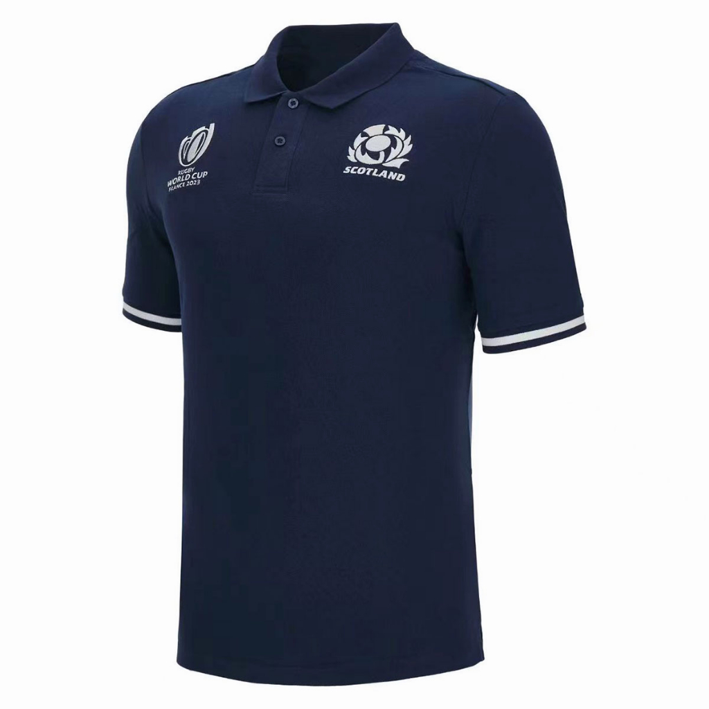 2023 Scotland RWC Rugby World Cup Polo Shirt Rugby Jersey Size S To 5XL