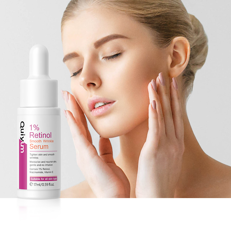 Quiyum 1% Retinol Smooth Wrinkle Serum Anti-aging Tighten Pores Brightening Essence