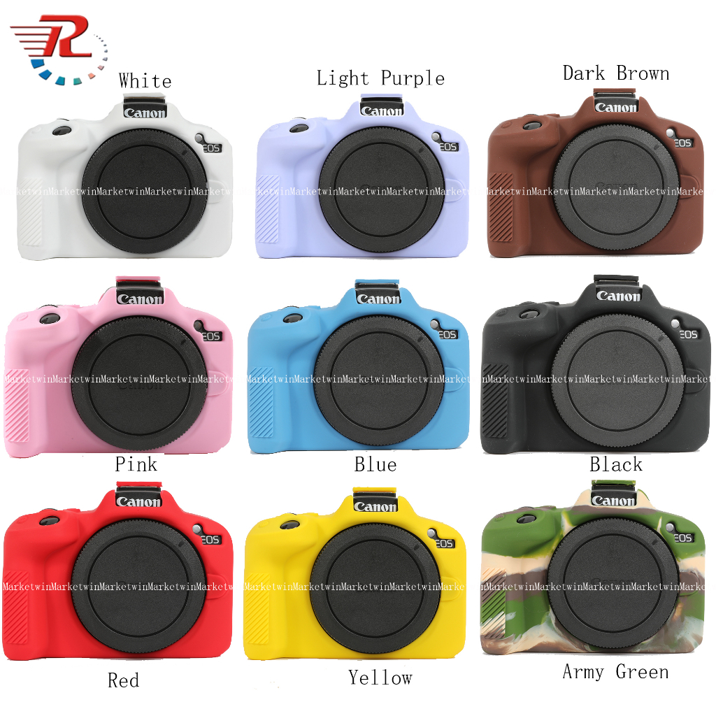 Canon EOS R50 Soft Silicone Rubber Camera Body Cover Case For Canon EOS R50