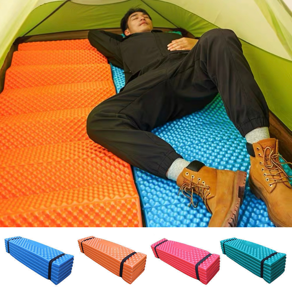 YEY-Ultralight Foam Camping Mat Folding Beach Tent Sleeping Pad Waterproof