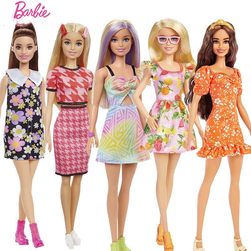 [Ready Stock] Barbie Fashionista Series Girl Play House Toy Gift HBV GRB GYB
