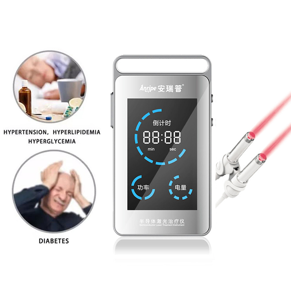 LASTEK 650nm Semiconductor Low Level Laser Treatment Device for Allergic Rhinitis Sinusitis Cure Drug Addiction Withdrawal, Detox and Treatment Naturally Intranasal Cardiovascular