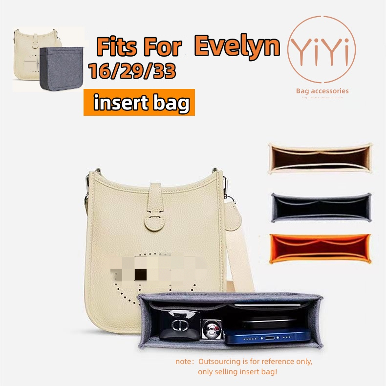 [YiYi] insert organizer bag Fits For Evelyne 16/29/33 bag organizer insert bag inner purse bag lining cosmetic organizer travel organize