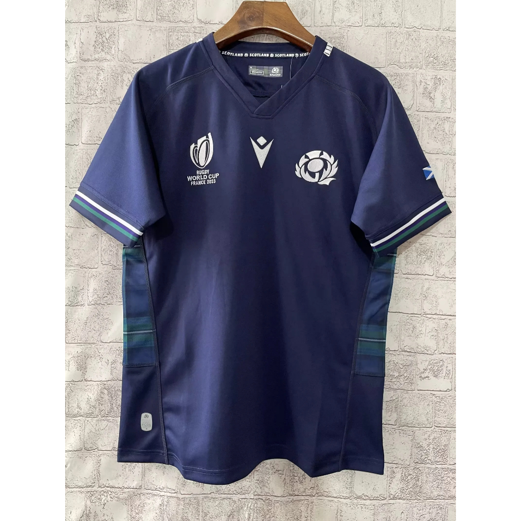 2023 RWC Scotland Rugby World Cup Jersey Home Rugby Shirt 2023 World Cup Scotland Home and Away Rugby Jersey Football Training shirt