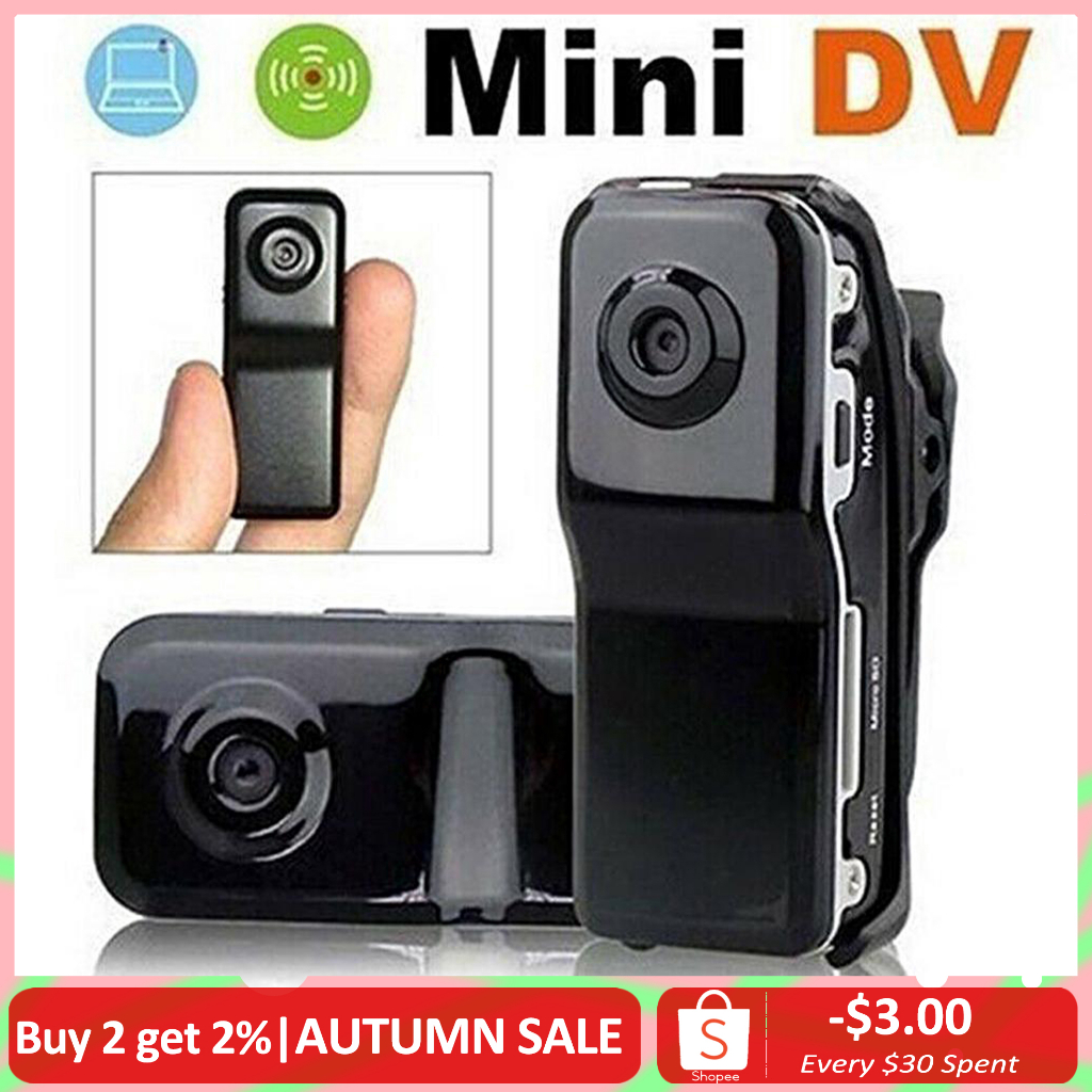 Mini Hidden Spy Camera HD DV DVR Cam Clip Hidden Spy Camera Video Recorder Camera Camcorder Support TF Card