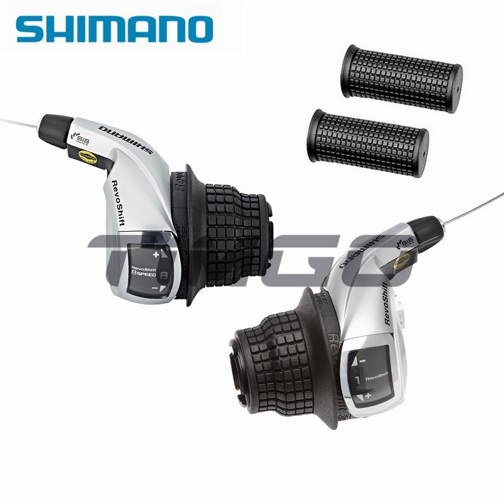 Shimano SL-RS47 3×8 Speed Grip Twist Shifter Lever SIS index
