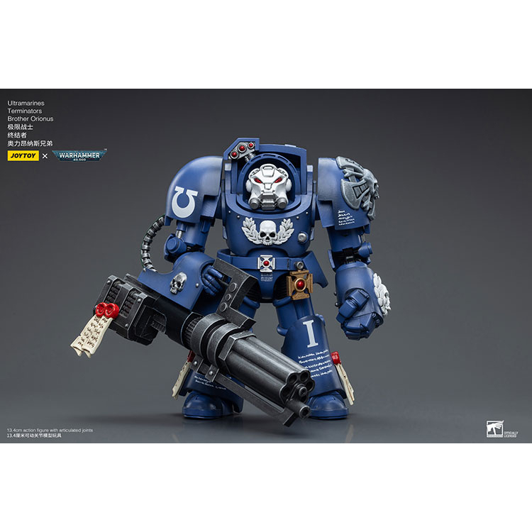 【Su baby】JOYTOY Warhammer 40K Ultramarines Terminators Brother Orionus 1/18 Scale Figure