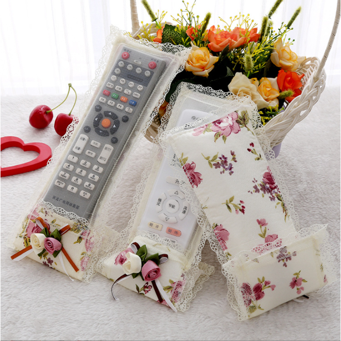 Remote Control Cover Dust Protection TV Air Conditioning Textile Protection Bag