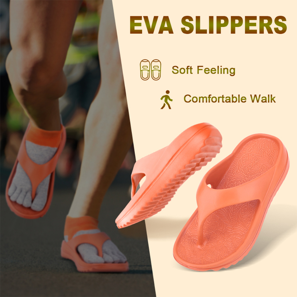 Soft And Non-Slip Running Flip-Flops Beach Slippers Summer Sports Sandals