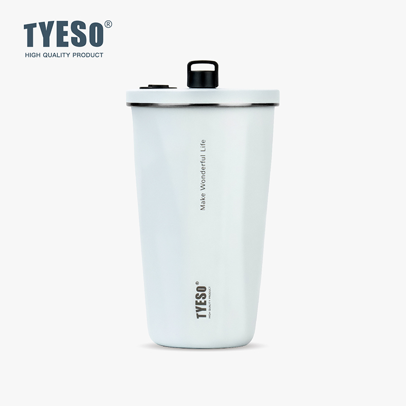 TYESO TS-8848A 600ml Vacuum Insulated Tumbler Keep Cold And Hot With Straw Botol mug water bottle Thermos