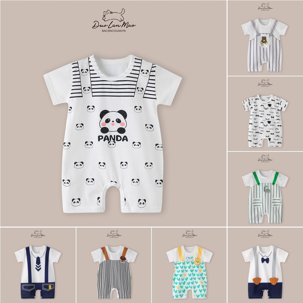 Cotton cartoon printing baby clothes baby onesie baby boy baby girl baby onesie baby jumpsuit cute baby clothes newborn romper babies clothes