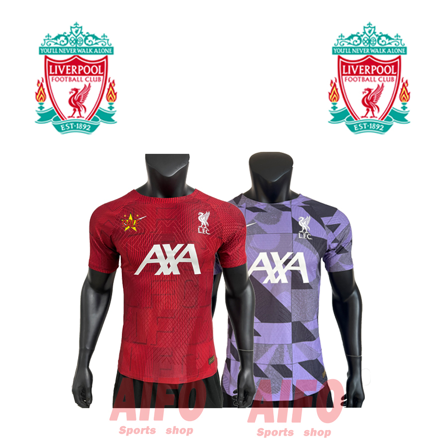 Liverpool Player Version 2023/24 Jersey Soccer Football Training Jersey Soccer Football Jersey Men Sports T-shirt Top Quality Player Issue