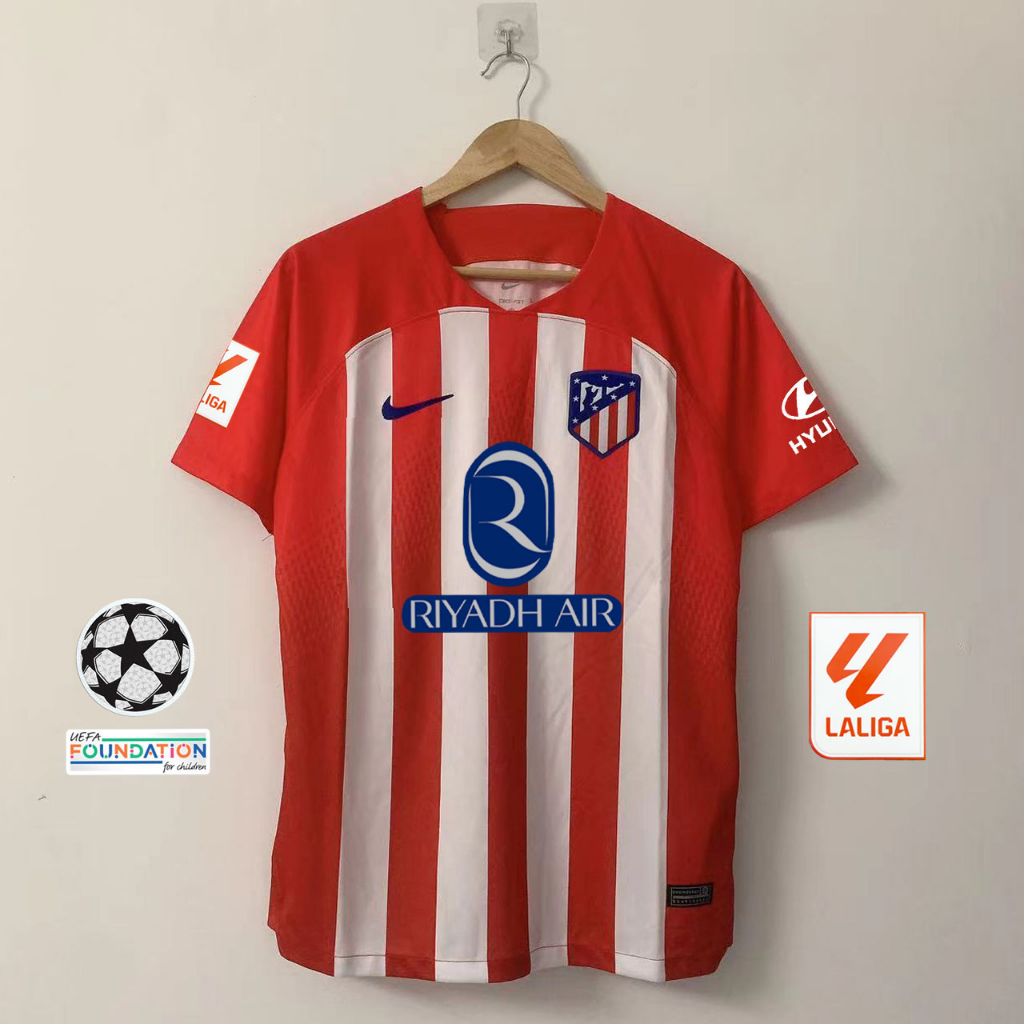 Fans issue 23/24 Atletico Madrid Home football jersey S-4XL