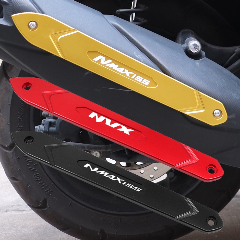 For YAMAHA NMAX155 NVX155 AEROX155 NMAX NVX AEROX 155 125 Motorcycle Accessories Exhaust Heat Dhield Protector Guard Cover