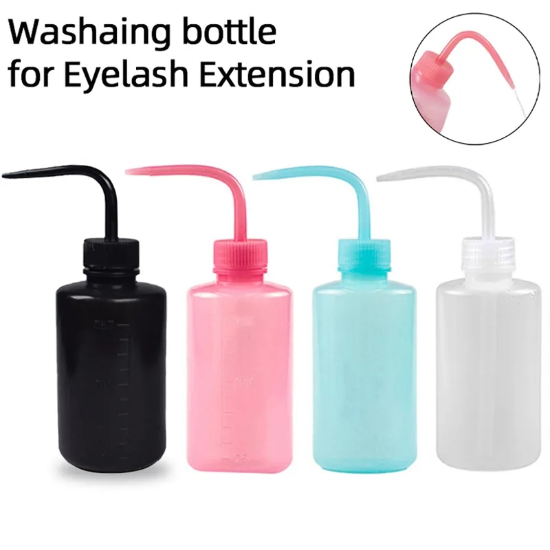 250ml Eyelash Cleaning Washing Bottle Eyebrow Remover Skin Care graft lash Cleanser Bottle Eyelash Extension Makeup Tools