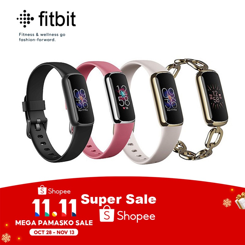 Fitbit Luxe Fitness Tracker Smartwatch Sports Waterproof Bracelet Heart Rate Sleep Health Monitor For IOS Android smartbands