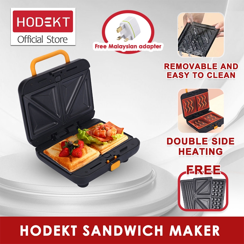 HODEKT Waffle Maker 3 in 1 Sandwich Maker Machine Toaster Electric Pancake Maker華夫餅機三明治機