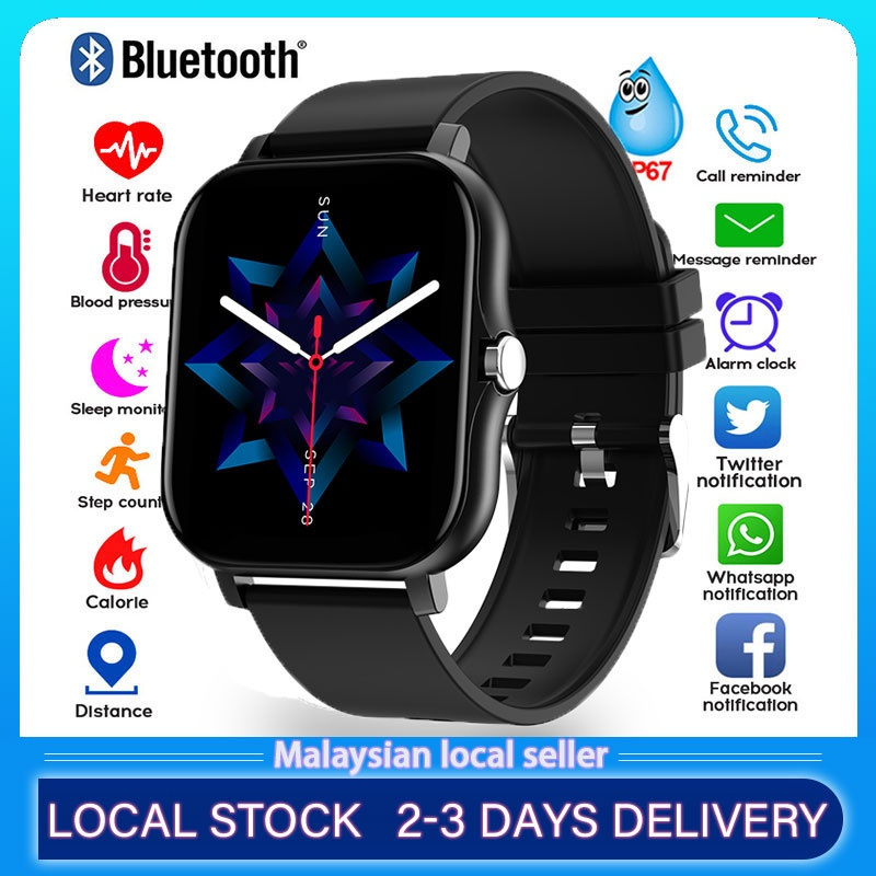Smart Watch Full Touch Sport Men Women KidsFitness Tracker Bluetooth call Watch Smartwatch wristwatch GT Jam Tangan Lelaki Wanita Budak Perempuan