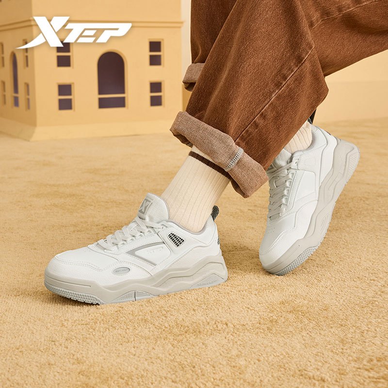 XTEP Women Sneakers Casual Shoes Sports Shoes Rebound Breathable Lightweight