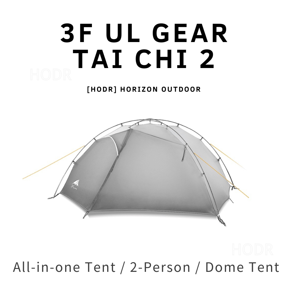 [HODR] Sanfeng Out Tai Chi 2 15D Ultra-Light Double Highland Tent Double-Layer Camping Mountaineering Tent Rainproof Windproof Strong Outdoor Camping Tent Baiyue