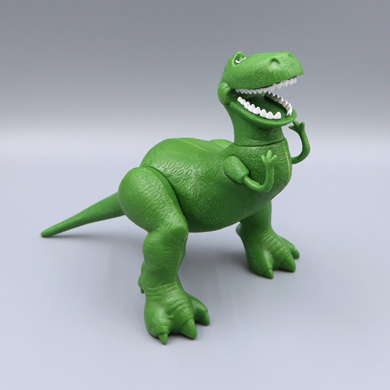 15.5cm New Disney Toy Story 4 Rex The Green Dinosaur Pvc Action Figures Model Doll Legs Can Move Collection Toys For Children Gifts