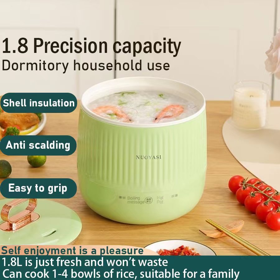 [Inventory in Malaysia]multifunctional rice cooker mini rice cooker multifunction travel panasonic miniature智能电饭锅熬粥多功能