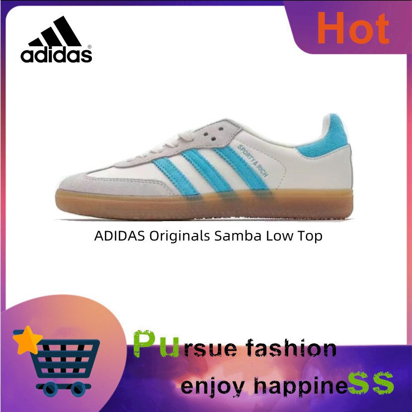 AD Originals Samba Vegan OG Gentlemen's Training Football Style Versatile Low Top Casual Sneakers