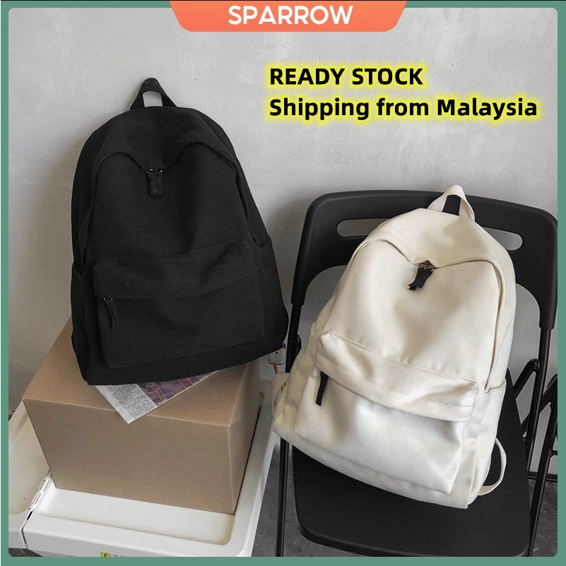 [Ready Stock]School bag women backpack student bag black bag korean backpack high school backpack harajuku bag waterproof backpack bag sekolah beg sekolah perempuan 书包女 beg galas