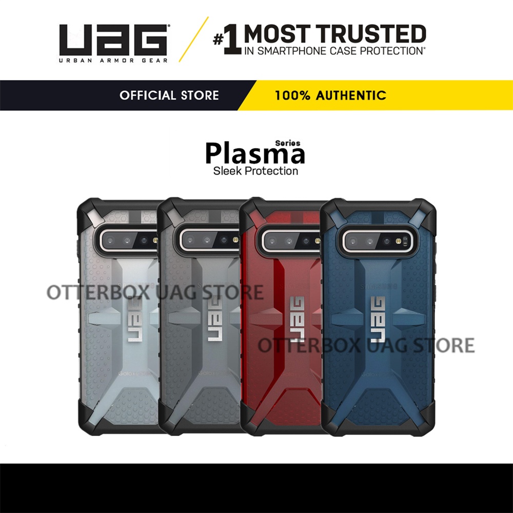 UAG Galaxy S10+ Plus / Galaxy S20 Plus / S20 Ultra Case Plasma Samsung Casing Cover Military Drop Protection Phone Case