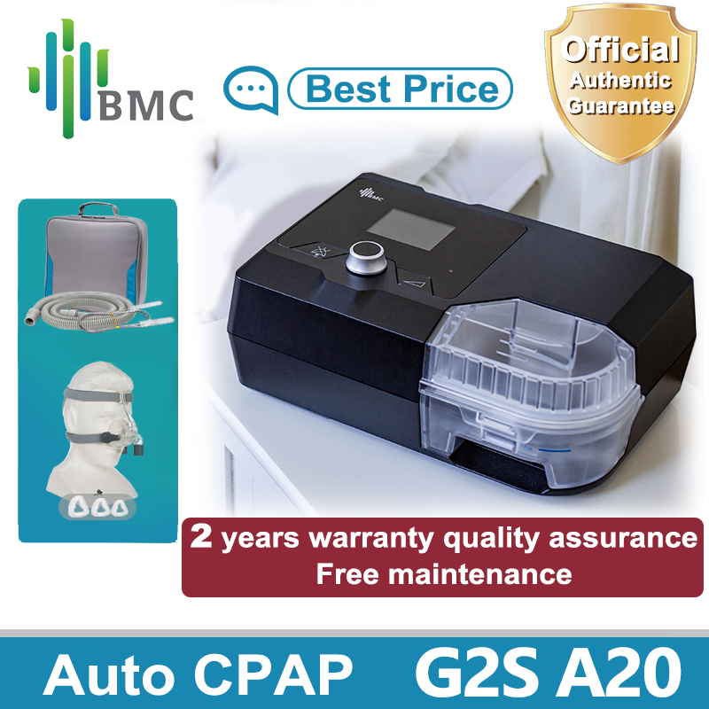 BMC CPAP Auto CPAP G2S A20 Homeuse Medical Equipment for Sleep Snoring Apnea Anti-snoring and Humidifier